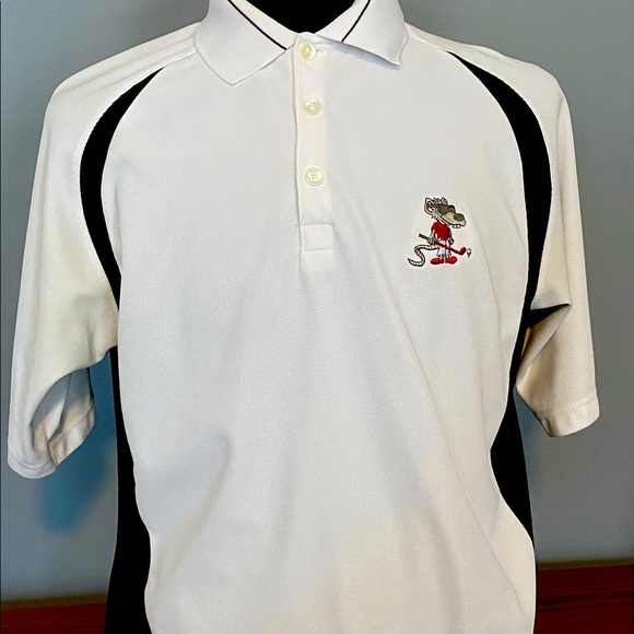 Other - Men’s Antigua white golf shirt